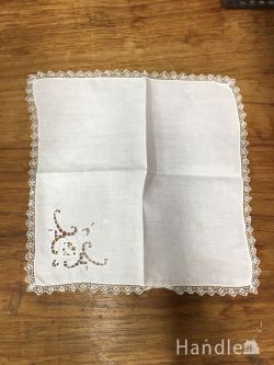 到着予定商品 アンティークハンカチ
