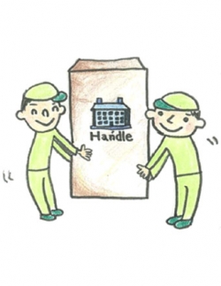 Handleのオリジナルサービス  らくらく配送設置サービス(D・Eランク用)