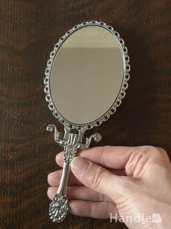 アンティーク風の手鏡