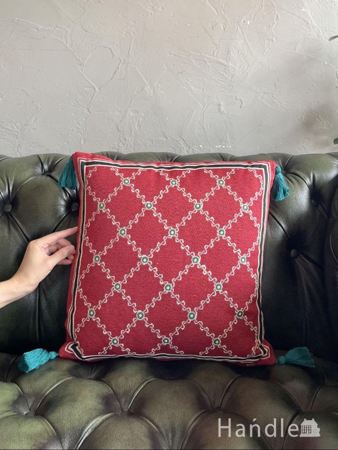 おしゃれなジャガード織りクッション