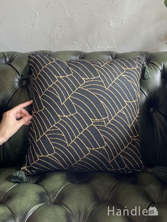 おしゃれなジャガード織りクッション