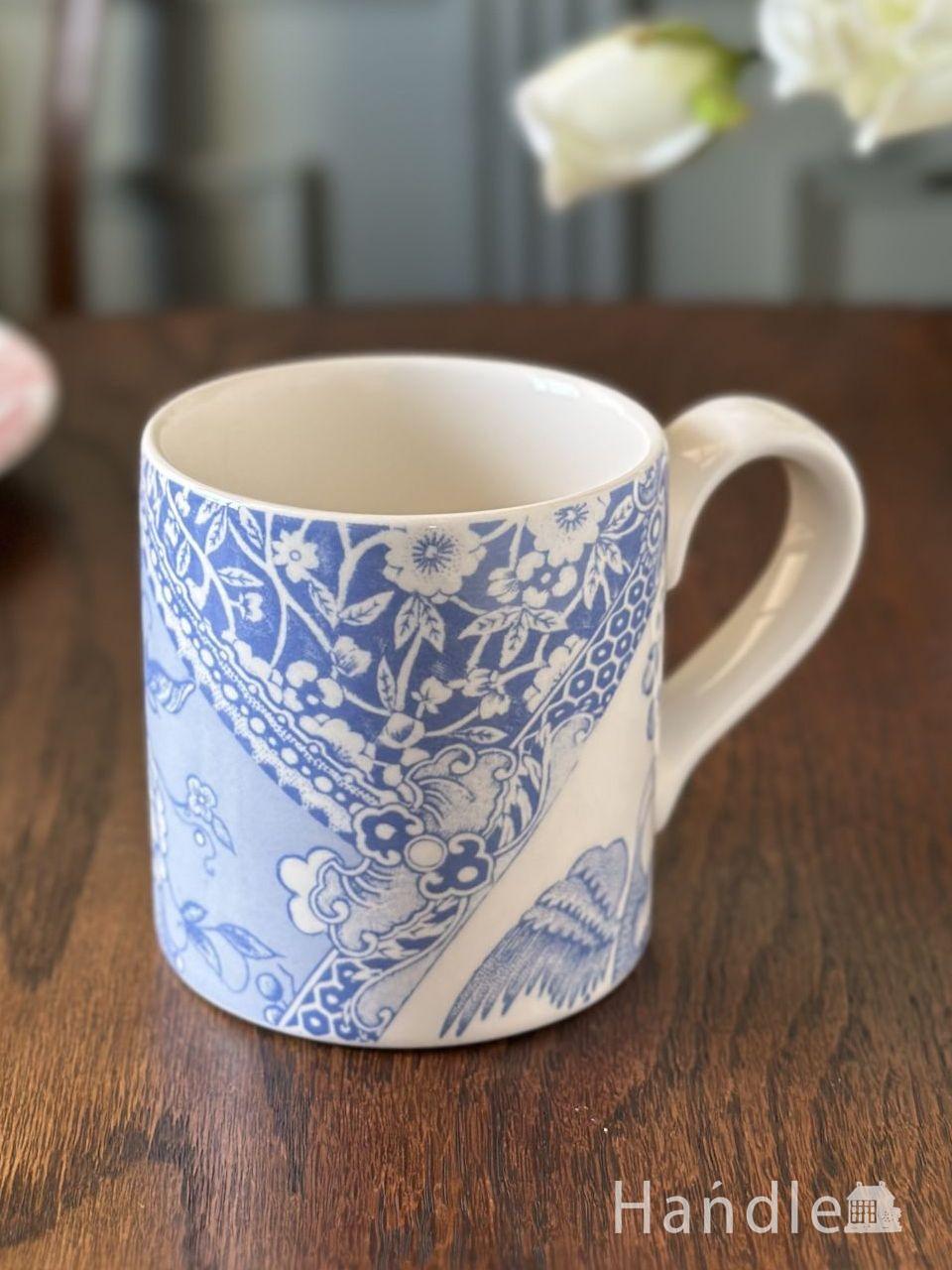 イギリスから届いたバーレイ社の食器、エングレイバーズ(Engravers)のマグカップ284ml (n1-566)